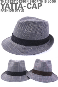 hat-13085 체크중절62cm도매가격은 매장으로문의바랍니다. 